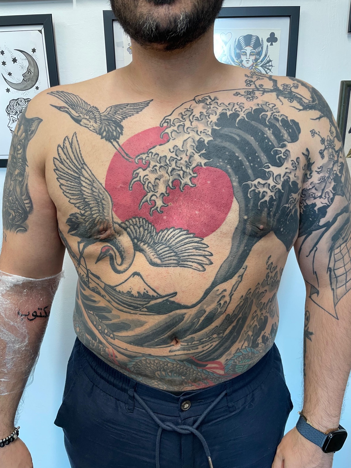 Tatuaggio Emanuele Giorgi Black Swan Tattoo Rimini