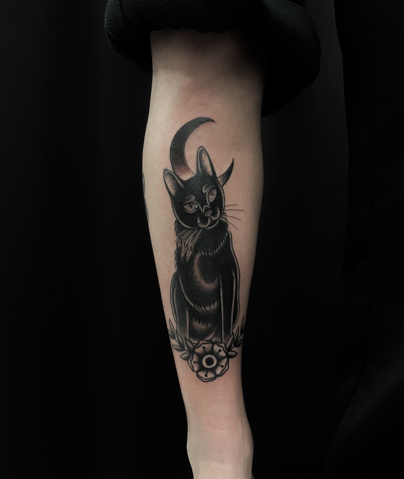 Tatuaggio Nik Frenk Black Swan Tattoo Rimini