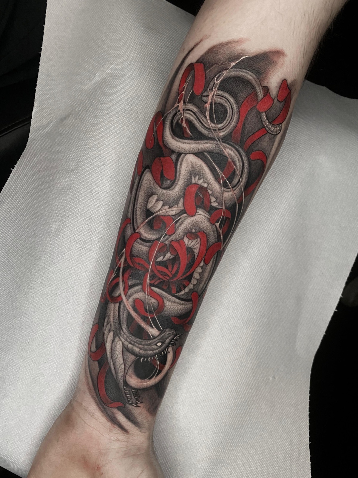 Tatuaggio Pietro Gasperoni Black Swan Tattoo Rimini