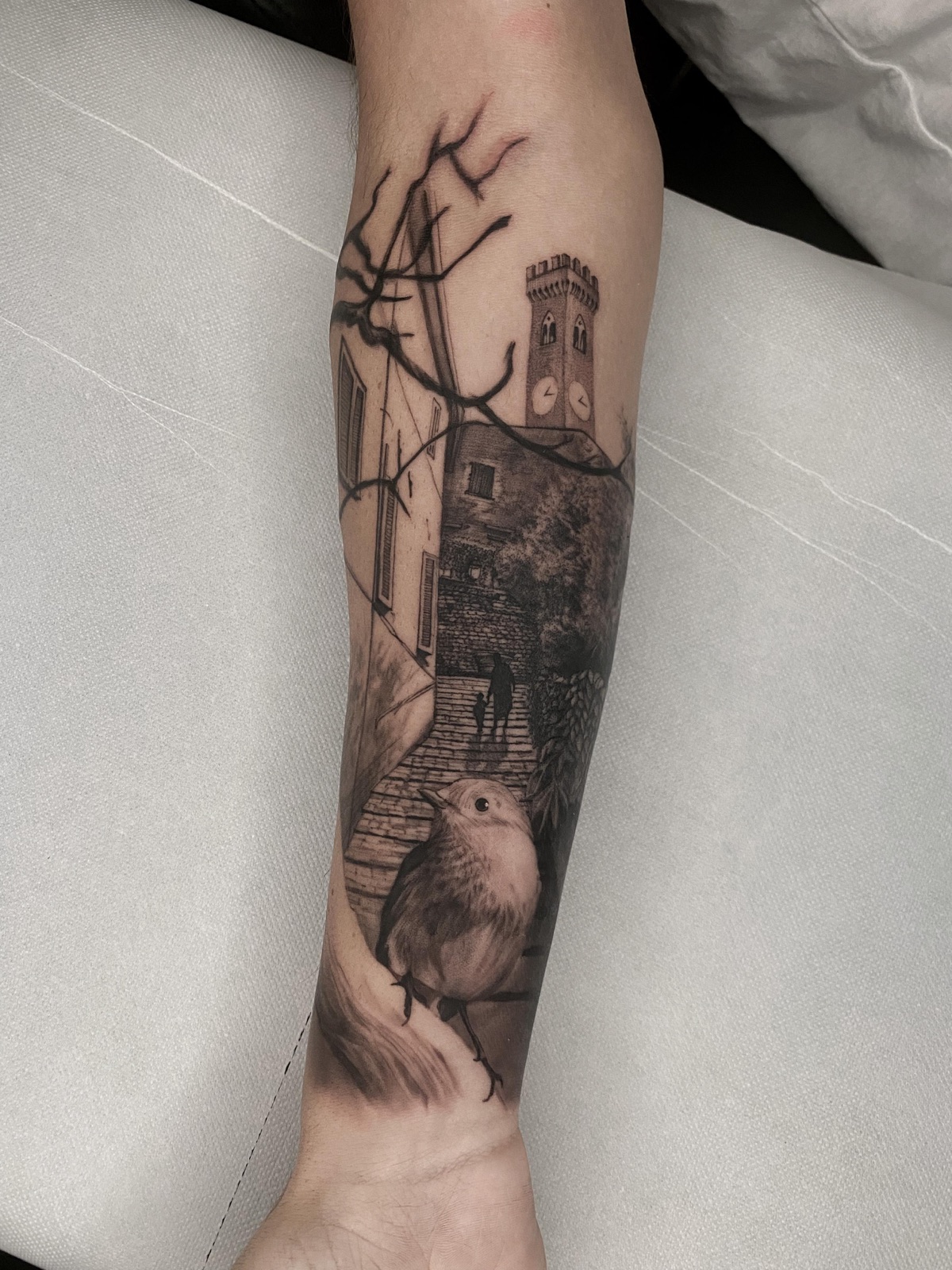 Tatuaggio Pietro Gasperoni Black Swan Tattoo Rimini