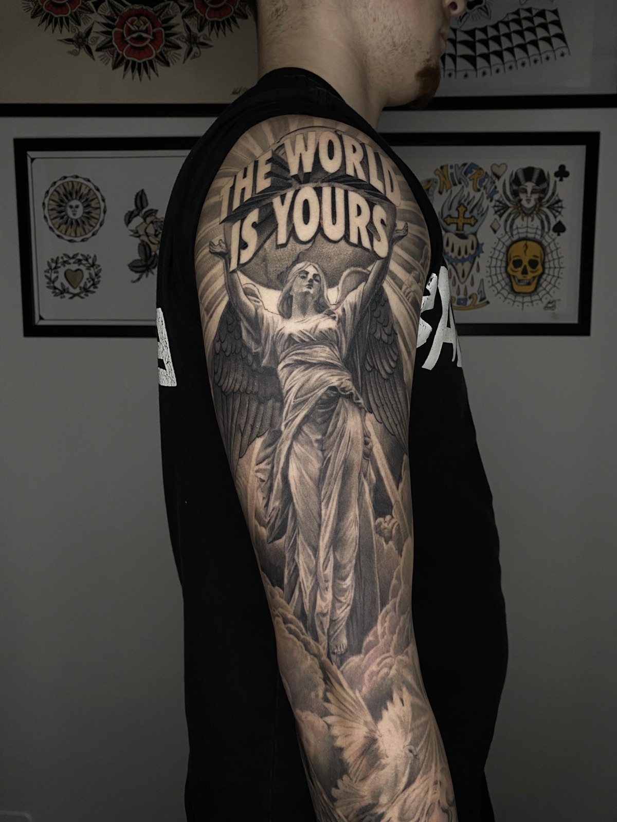 Tatuaggio Pietro Gasperoni Black Swan Tattoo Rimini