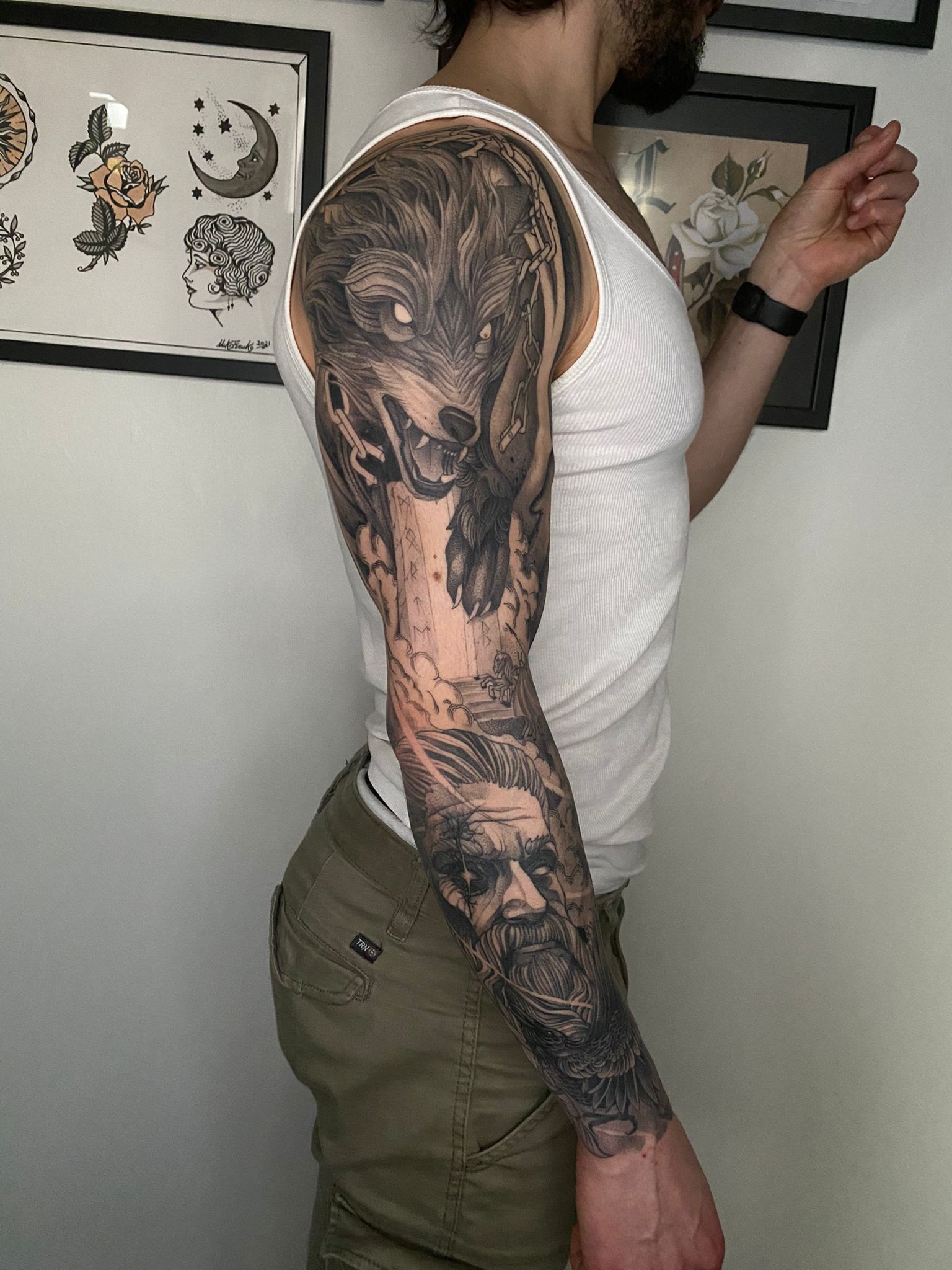 Tatuaggio Pietro Gasperoni Black Swan Tattoo Rimini